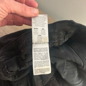 MOTHER Black Insider Crop Step Fray Jeans